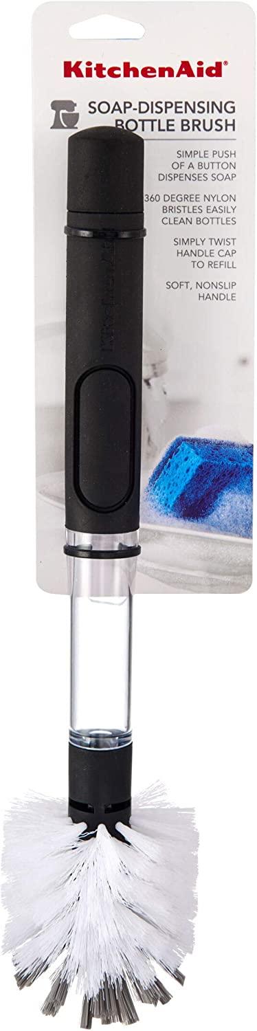 KitchenAid Soap Dispensing Bottle Brush, one size, Black/White –  Kitchenblenderus, Clothing Boutique, Shop Dresses Online